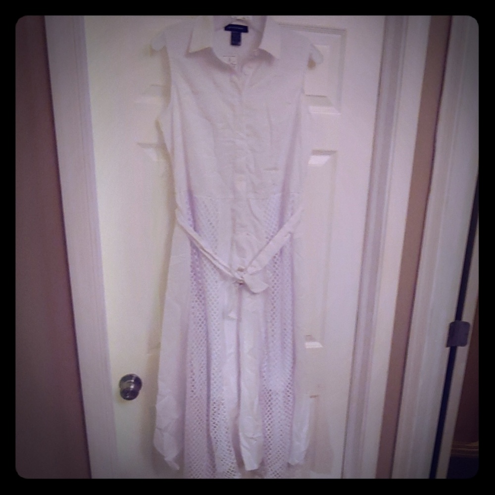 White dress
